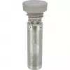 24Bottles Infuser Deckel Grau - Edelstahl & Silikon Schraubdeckel für 24Bottles Flaschen