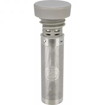 24Bottles Infuser Deckel Grau - Edelstahl & Silikon Schraubdeckel für 24Bottles Flaschen