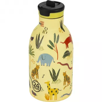 24Bottles Kids Isolierflasche Jungle Friends 330 ml