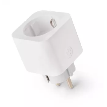 ENTAC WiFi Smart Plug mit Energieüberwachung Weiß