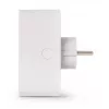 ENTAC Smart WiFi Doppelsteckdosen-Adapter ES-DSA-WIBLE, Weiß, 2 Steckdosen, 3680 W