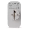 ENTAC Smart WiFi Doppelsteckdosen-Adapter ES-DSA-WIBLE, Weiß, 2 Steckdosen, 3680 W