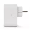 ENTAC Smart WiFi Stecker 1x Schuko mit 2x USB-A und 1x USB-C, Weiß