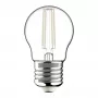 Avide LED-Leuchtmittel White Filament Mini Globe 4,5W E27 Warmweiß 2700K