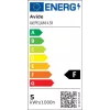 Avide LED Filament Mini Globe Birne 4,5W E14 Warmweiß 2700K