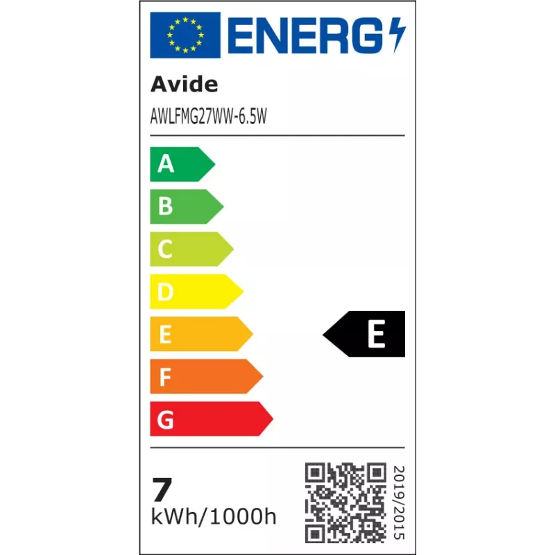 Avide LED Filament Mini Globe 6,5W E27 Warmweiß 2700K
