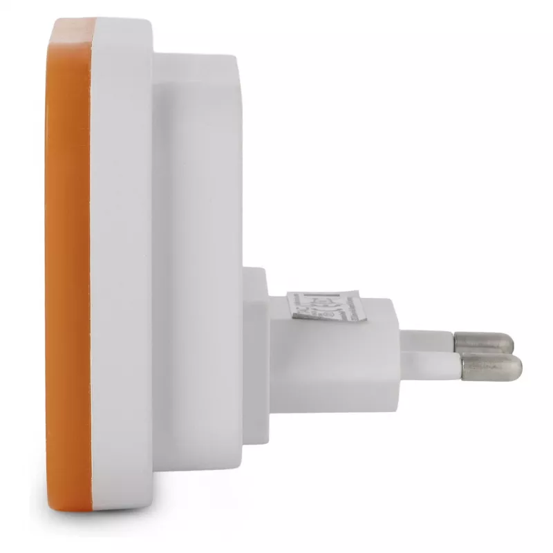ENTAC Nachtlicht 0,5W Quadratisch Warmweiß Orange Dämmerungssensor