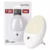 ENTAC LED Nachtlicht 0,5W Oval Warmweiß mit Dämmerungssensor
