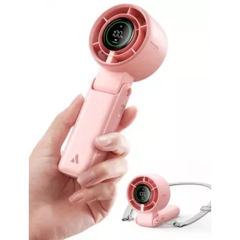AEL Aecooly Halo 02 Tragbarer Handventilator, Pink