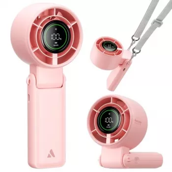 AEL Aecooly Halo 02 Tragbarer Handventilator, Pink