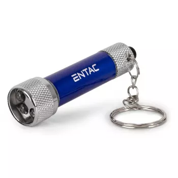 ENTAC 5 LED Schlüsselanhänger-Taschenlampe Blau
