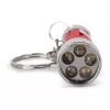 ENTAC 5 LED Keychain Flashlight Red