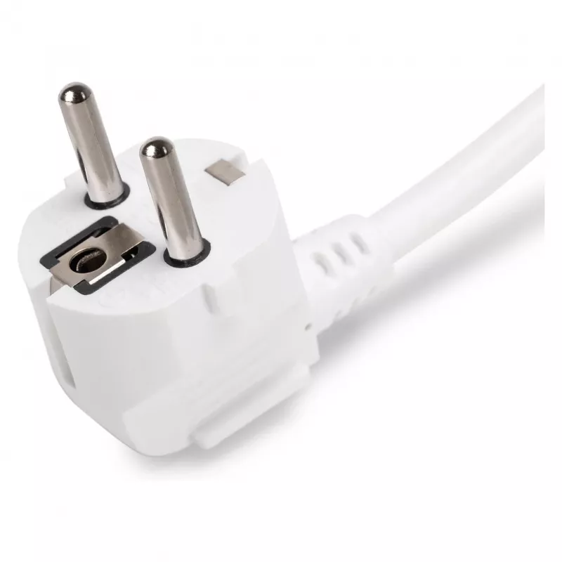 ENTAC Steckdosenleiste 3-fach mit USB 1,5m Schalter Weiß