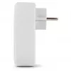 ENTAC Steckdosenadapter mit 2x USB-A Weiß