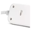 ENTAC Power Strip 4-Way with 1x USB-A & 1x USB-C, 1.5m White