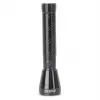 ENTAC 1W LED Taschenlampe Aluminium Schwarz AA Batterie