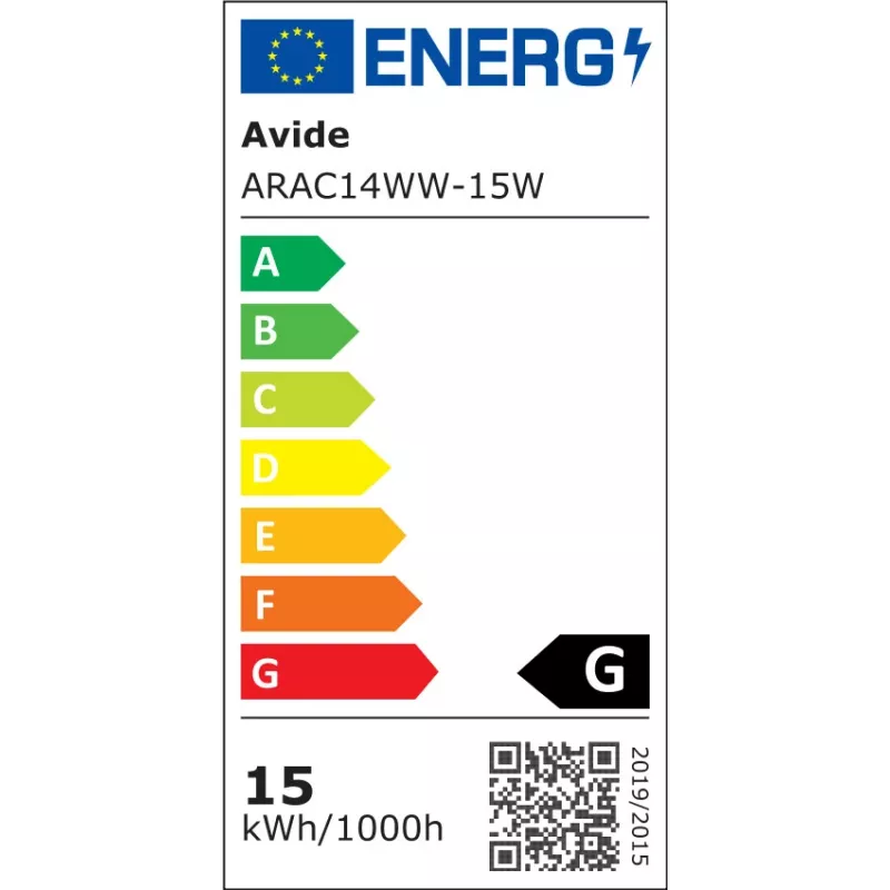 Avide Halogen Glühlampe 65lm 15W E14 Warmweiß 3000K C35 Kerze