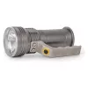 ENTAC 5W T6 LED Taschenlampe Aluminium 2x18650 inkl. Netz-Ladegerät