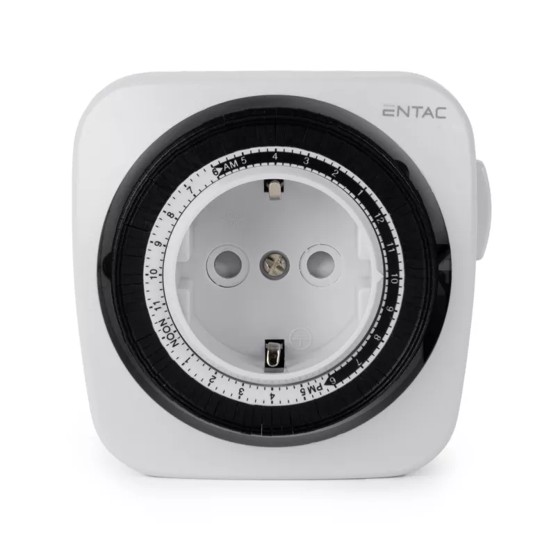 ENTAC Mechanical Timer Mini 24 Stunden 48 Programme