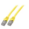 EFB Elektronik Cat.6 U/UTP Patchkabel CCA 15m Gelb