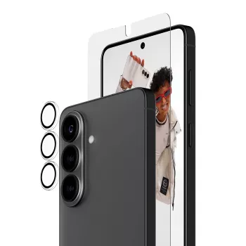 PanzerGlass Hoops 2-in-1 Set Samsung Galaxy S26+ | Ultra-Wide Fit