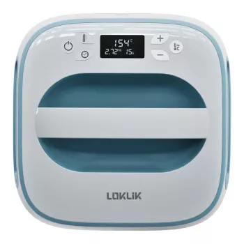 LOKLIK Easy Heat Press 25,5 x 25,5 cm Denim Blue