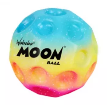 Waboba Moon Ball Gradient - Hochspringender PU-Schaumball mit kraterartiger Oberfläche, bis zu 30 m Sprunghöhe