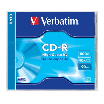 Verbatim Matricas CD-R 800MB 1x-40x Extra Protection, 10er Pack Jewel Case