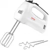 TEFAL HT3101 QuickMix Hand Mixer, 300 W, 5 Stufen, Turbo, Weiß