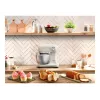 TEFAL QB140AF0 Bake Easy Stand Mixer, 500 W, 12 Gänge, 3,5 L Schüssel, Beige