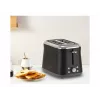 TEFAL Toaster TT7208E0 Collection Retro 850 W 2 Slots Edelstahl Schwarz