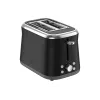 TEFAL Toaster TT7208E0 Collection Retro 850 W 2 Slots Edelstahl Schwarz