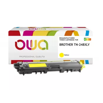 Armor OWA Kompatible Tonerkartusche Gelb für Brother TN-248XL High Yield 2300 Seiten