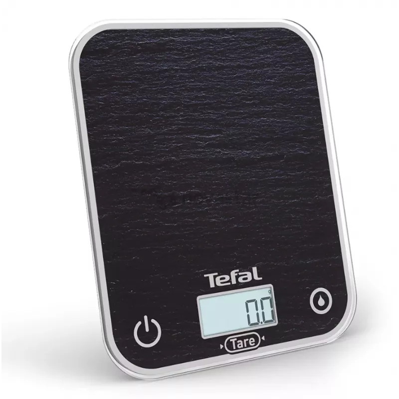 TEFAL Küchenwaage BC50D2V0 Optiss - Digital LCD, 5 kg Kapazität, Schwarz