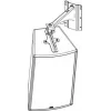 NEXO VNI-WM330 Wandhalterung für P12- und ePS10-Lautsprecher (330 mm)