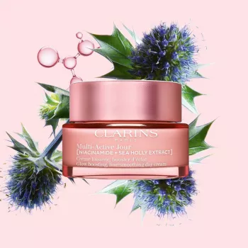 CLARINS Multi-Active Glow Boosting Line-Smoothing Day Cream für trockene Haut 50ml