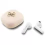 Guess 4G Metal Logo True Wireless Stereo Bluetooth 5.0 Earbuds mit Ladecase - Pink