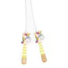 Janod Applepop Unicorn Springseil mit Holzgriffen 3+