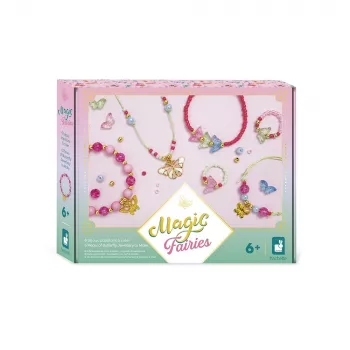 Janod Magic Fairies Butterfly Schmuckherstellungsset ab 6 Jahren