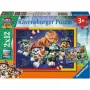 Ravensburger Kinderpuzzle Paw Patrol 3 Dino Movie (2x 12 Teile)