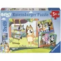 RAVENSBURGER Kinderpuzzle Bluey - Creating Memories (3 x 49 Teile)