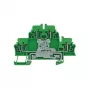 Weidmüller Universal-Reihenklemme, gelb/grün, 2,5 mm², Schraubanschluss, 50 Stück