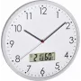 TFA 60.3048.02 Quarz-Wanduhr, funkgesteuert, weiß, 30,2 cm