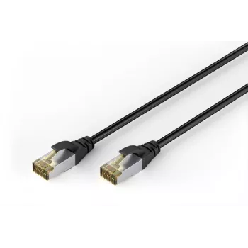 DIGITUS CAT 6A S-FTP Outdoor Patchkabel, Cu, PE, 10 m, Schwarz