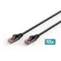 DIGITUS CAT 6 U-UTP Outdoor Patchkabel, Cu, PE, 10 Stk.