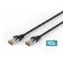 DIGITUS CAT 6A S-FTP Outdoor Patchkabel, Cu, PE, 10 Stk.