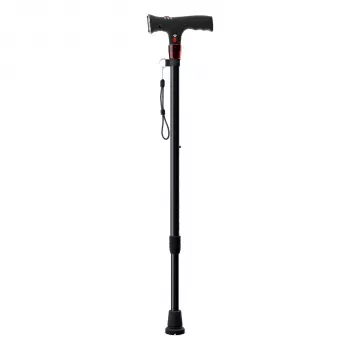 Weinberger Walking and Hiking Stick with LED Light and Panic Alarm