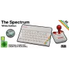 Retro Games The Spectrum White Edition - ZX Spectrum HD-Konsole mit Joystick und über 40 vorinstallierten Spielen