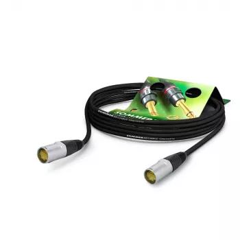 Sommer Cable SC-Mercator CAT.7 PUR Netzwerkkabel, 8 x 0,14 mm², RJ45 auf RJ45, NEUTRIK, schwarz, 2 m (P7NE-0200-SW)