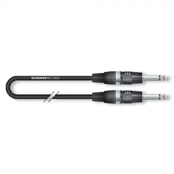 Sommer Cable SC-Tricone MKII Instrumentenkabel 6m Schwarz 6,35mm TS Mono Klinke